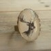 Vintage Stag Head Ring ... Antique Deer Heritage