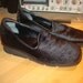 SALE Made in Italy Bloomingdales Black Fur Mules Wedges