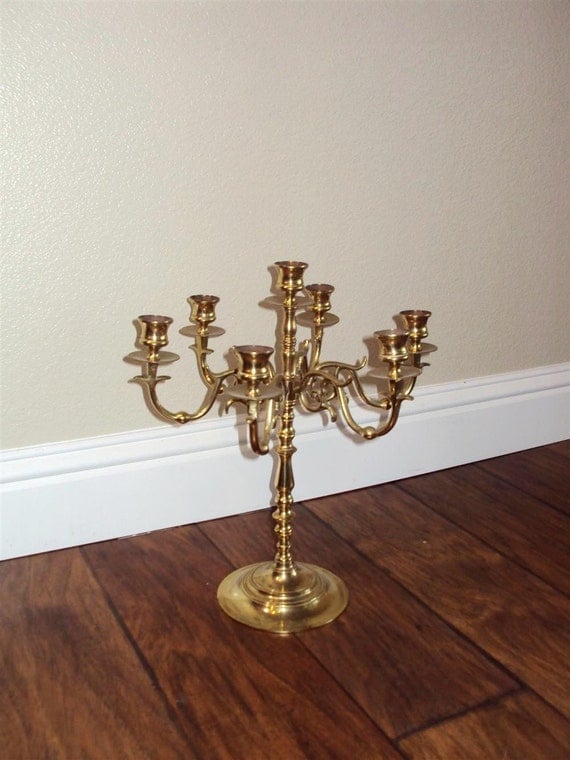 Vintage Candelabra Centerpieces 6