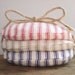 Carnival Game Beanbags -Americana Stripe Cotton Ticking, Set of 3