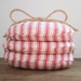 Carnival Game Beanbags - Picnics, Parties, Wedding Receptions - Flag Stripe Cotton Ticking, Set of 3