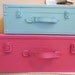 JEZ4U Vintage Blue Suitcase SPECIAL ORDER