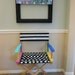 Jez4U Adorable Handpainted NEW Teacher GIFT A Directors Chair and a teacher sign to match made fun with cheerful paint