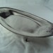 Vintage 1925 TRIUMPH Wm Rogers & Son 5005 SP Footed Bread Tray