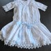 RESERVED FOR NAOMI Victorian Dress Girl of 2 to 4 Vintage French with Lots of Lace and Tucks