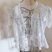 ON SALE French Vintage Tulle Jacket from the 1920s or 30s