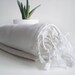 SALE - 20% OFF // Turkish BATH Towel - Classic Peshtemal - White