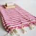 Bathstyle Turkish BATH Towel Peshtemal - Pink