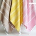 SALE - 20% OFF // Turkish BATH Towel - Classic Peshtemal - Dark Gray