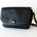 Authentic Classic Vintage Bally Black Pebble Leather Shoulder Bag Made in Italy