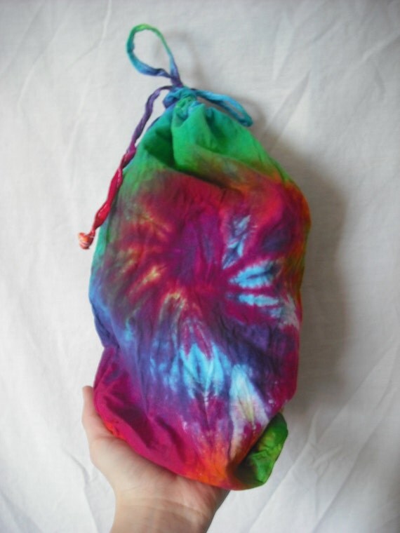 tie dye reusable bags