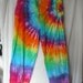 Tie dye hospital scrubs Shirt and Pants SET