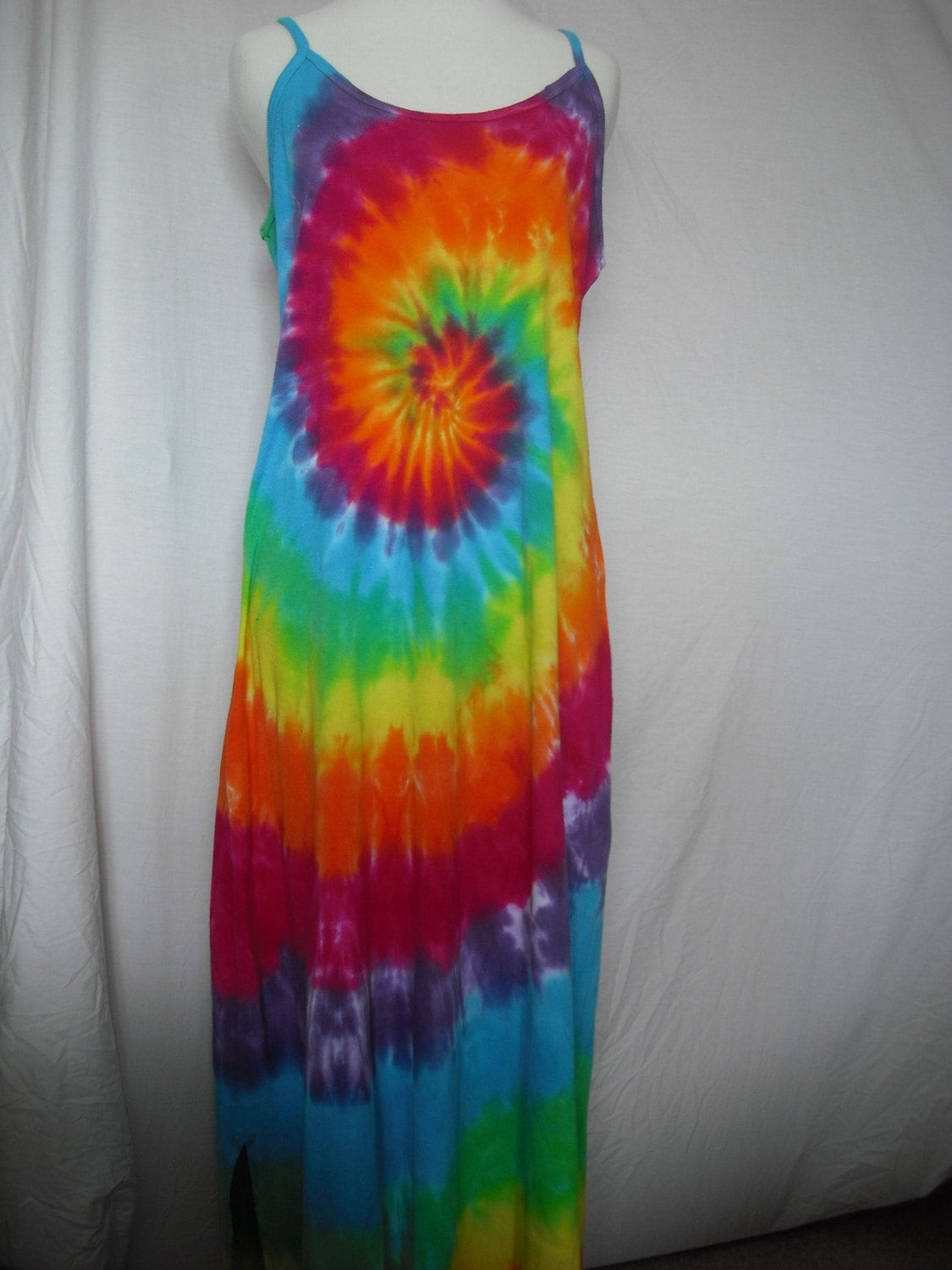 Tie dye long dress