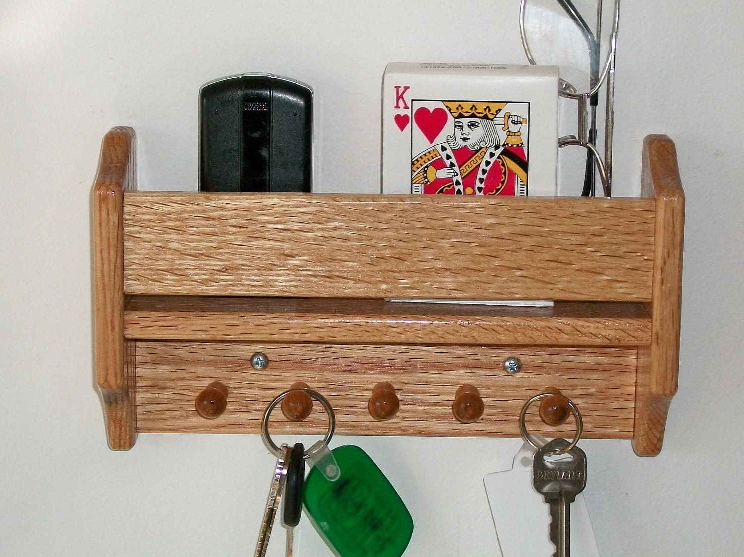 diy plans wooden key holder for wall