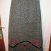 Wool Maxi Skirt , Vintage 70's Herringbone ON SALE NOW