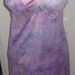 Vintage Tie-dyed Butterfly slip dress size 40