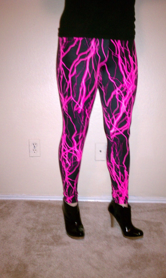 nike hot pink tights