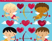 Cupid Personal and Commerical Use Clipart Set - Instant Download Il_170x135