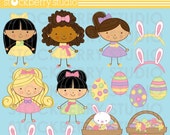 Stick Figure Easter Personal and Commerical Use Clipart Set - INSTANT DOWNLOAD Il_170x135