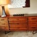 RESERVED FOR CARLA - Mid Century Modern Dresser / Buffet with Nine (9) Drawers