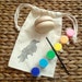 RESERVE for Tara, Paint Your Own Yo-Yo Craft Kit and Ball & Cup Toy