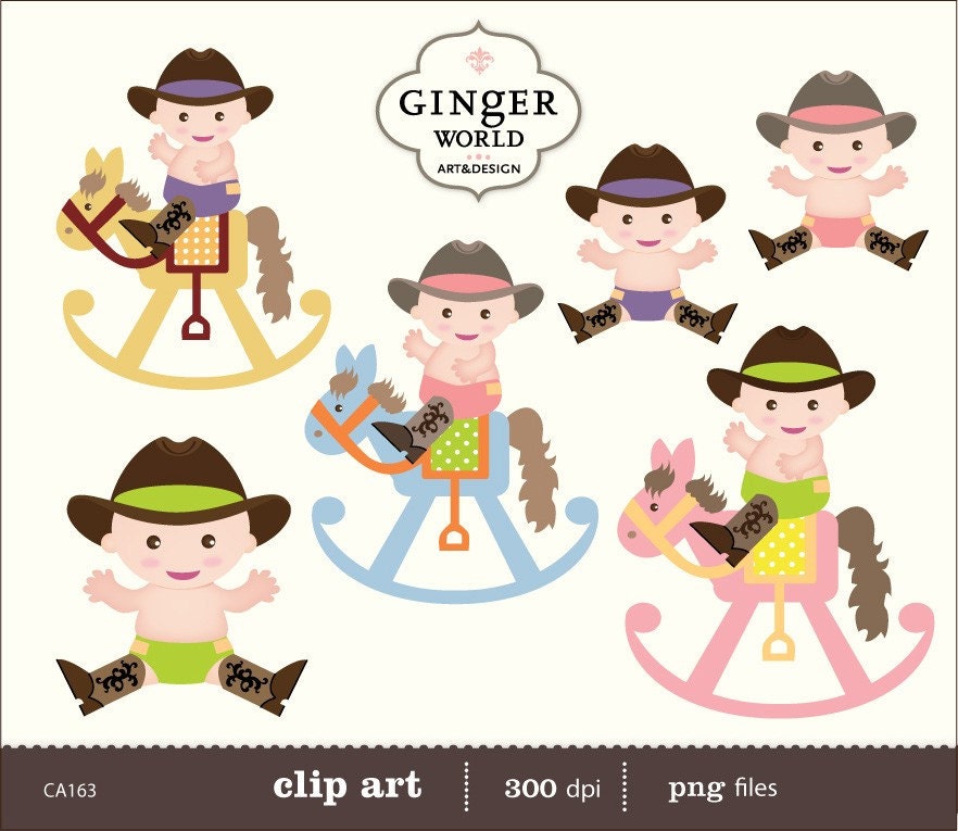 free baby cowgirl clipart - photo #47