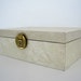 Jewelry Box Fleur De Lis Medium Cream Organizer