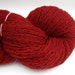 Sport Weight Alpaca Blend Recycled Yarn, Red, 170 Yards