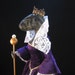 Animal Art Doll Queen Elizardbeth - OOAK