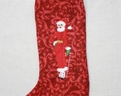 Items similar to Mrs. Claus Holiday Stocking on Etsy