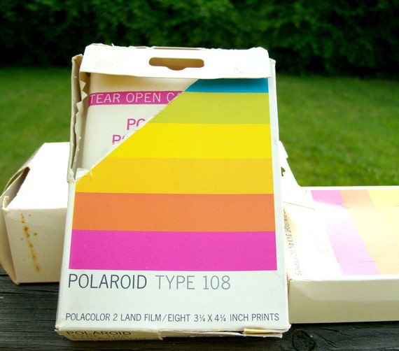 1979 Expired Polacolor 108 Polaroid Film