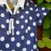 Polka Dot Cotton Dress from late 50s/ Sixties