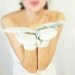 White wool mittens gloves felted ruffle warm fingerless pulswarmer pastel bridesmaid oht gift idea Wedding winter fashion