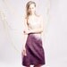 RESERVED ITEM .. Felted dress, shell and eggplant ombre blush and purple winter fashion romantic dress lilac size S M small medium 8 10