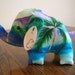 Tiny Stuffed Elephant- Kel