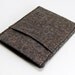 Thin Pocket Wallet For Men / Brown Tweed