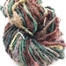 Earthy recycled sari silk yarn. Artisan craft supplies. Fibre art. Unique artisan supplies. RESERVED for Yulia.