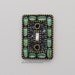 Gold, Grey and Green Mosaic Switch Plate Cover