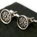 Compass Cuff Links - Nautical Steampunk Cufflinks