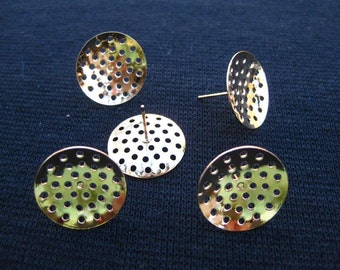 Metal beads bead DRAIN COVER 18 mm torch fire torch firing UNUSUAL
