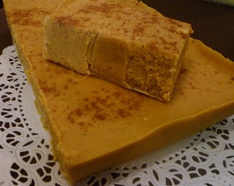 Pumpkin Pie Fudge, 1 pound, Old-fashioned Cream & Butter Fudge, Holiday Fudge, Pumpkin Fudge