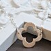 Clover Necklace Silver, Sterling Silver, Bridesmaid Gift Idea, Mothers Jewelry, Symbolic Jewelry