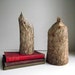 Beaver Stump Bookends Natural Wood Rustic Cabin Woodland Décor Natural Science Decor Eco Friendly