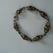Beautiful Amber and Sterling Silver Bracelet