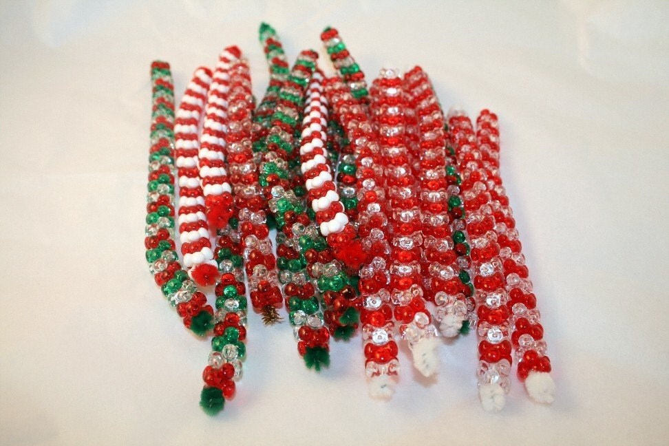Pipe Cleaner Candy Canes