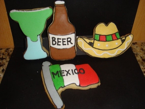 1 DZ Cinco de Mayo Sugar Cookies
