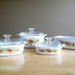 Instant Set - L'Echalote La Marjolaine Full Set of 4 Vintage Corning Ware Spice of Life Dishes
