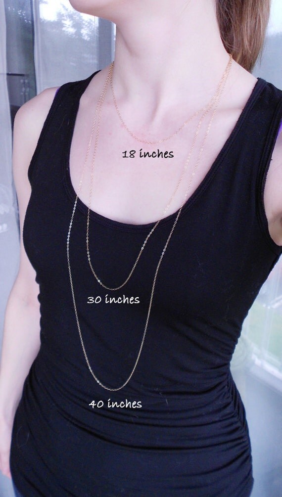 Custom Listing for Lauren Long GOLD FILLED Chain Necklace