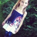 Patriotic Fashionista Appliqued Fourth of July Tunic