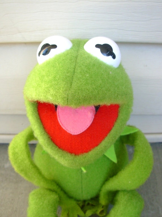 vintage kermit doll